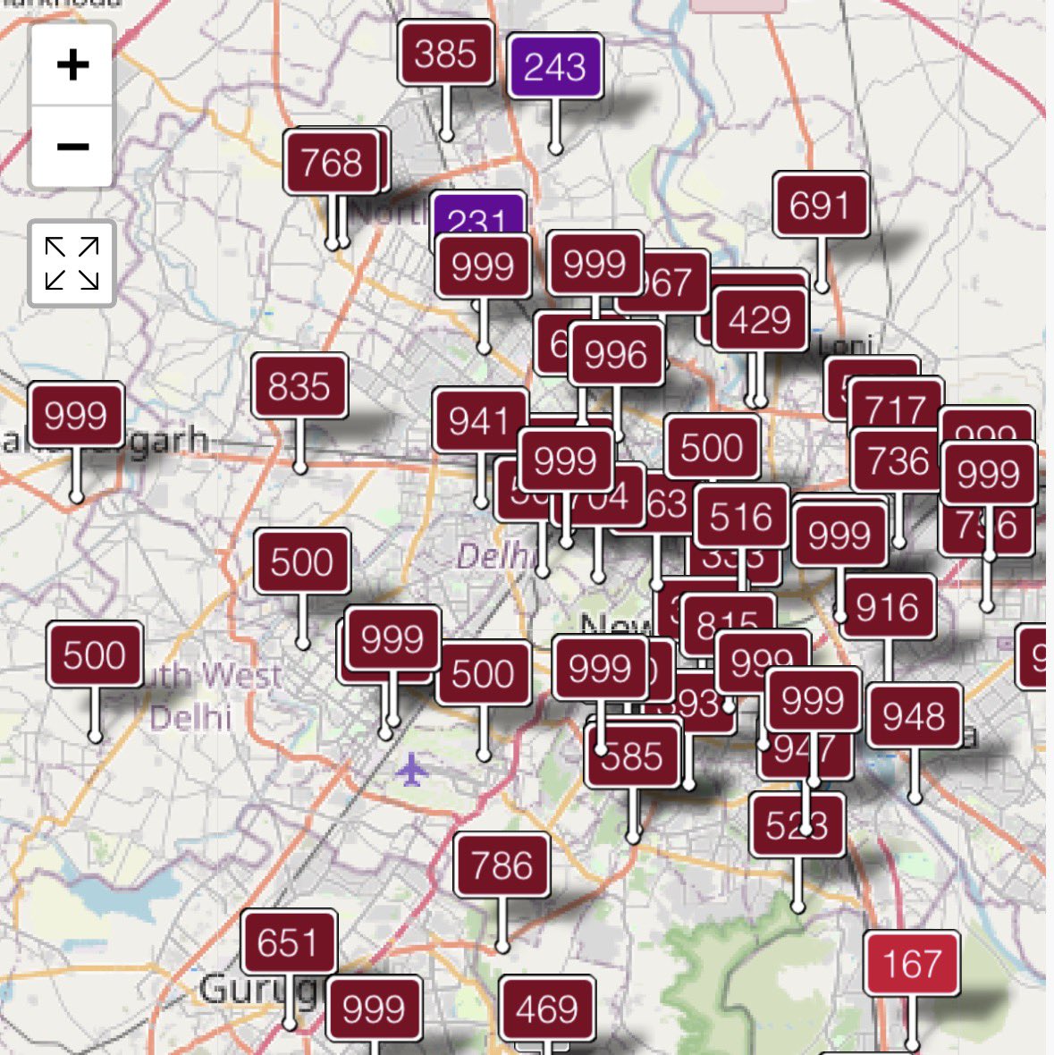 अबकी बार 1000 के पार 
#Delhi #AQI 
#Diwali #HappyDiwali #दीपावली