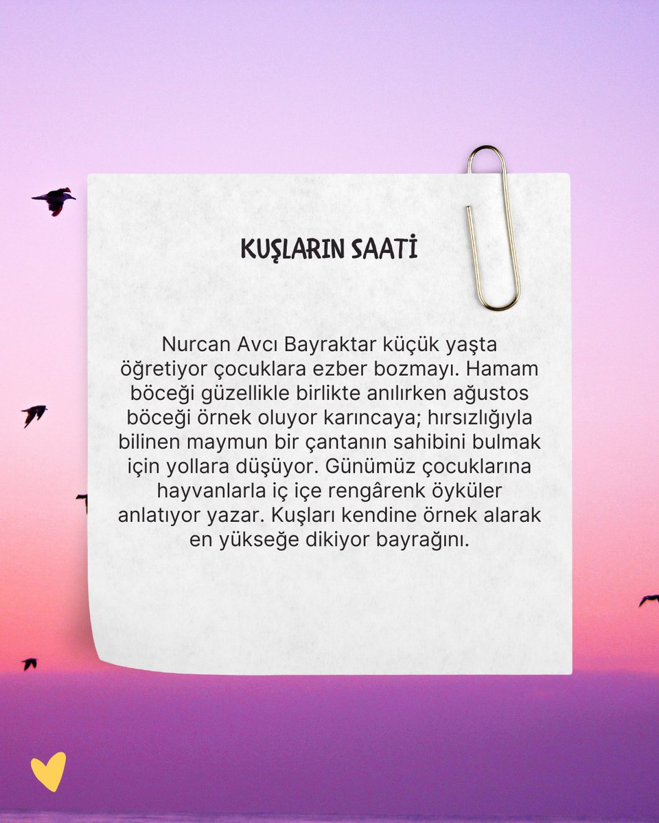 Kuşların Saati 🕊