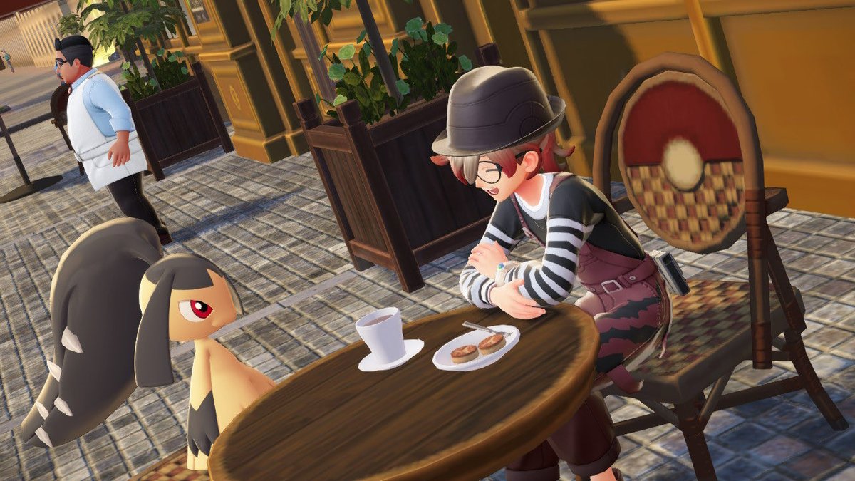 Count_Alastor's tweet image. Aquí, casual con uno de mis Pokémon favoritos