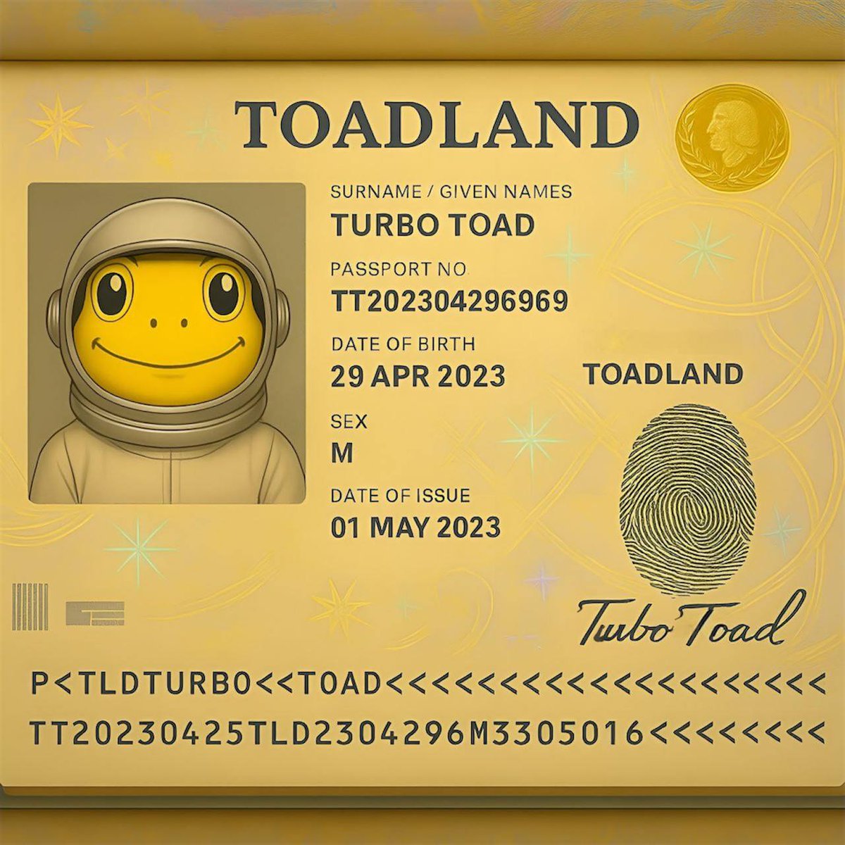 TurboToadToken's tweet image. Official document of unofficial matters ๐ค $TURBO