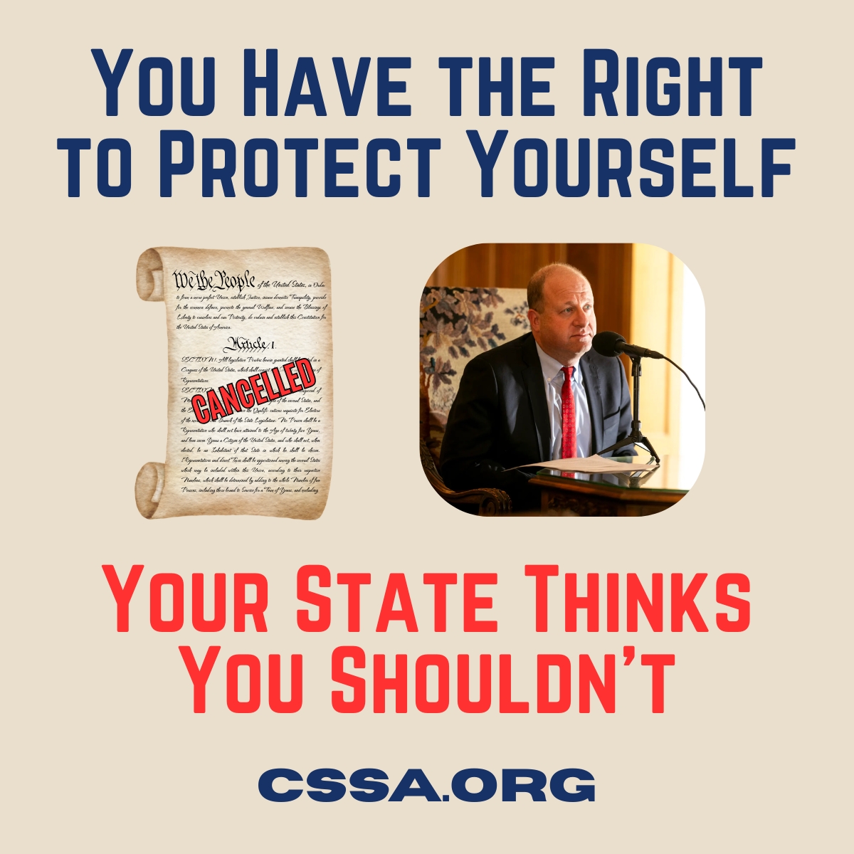 CSSA1926's tweet image. A “sin tax” on freedom? That’s exactly what recently took effect with Prop. KK’s 6.5% excise tax on every gun, component, &amp;amp; box of ammo sold in Colorado.

It’s not about safety — it’s about punishing gun owners.

If we let them tax our rights at 6.5%, who’s to stop them from…