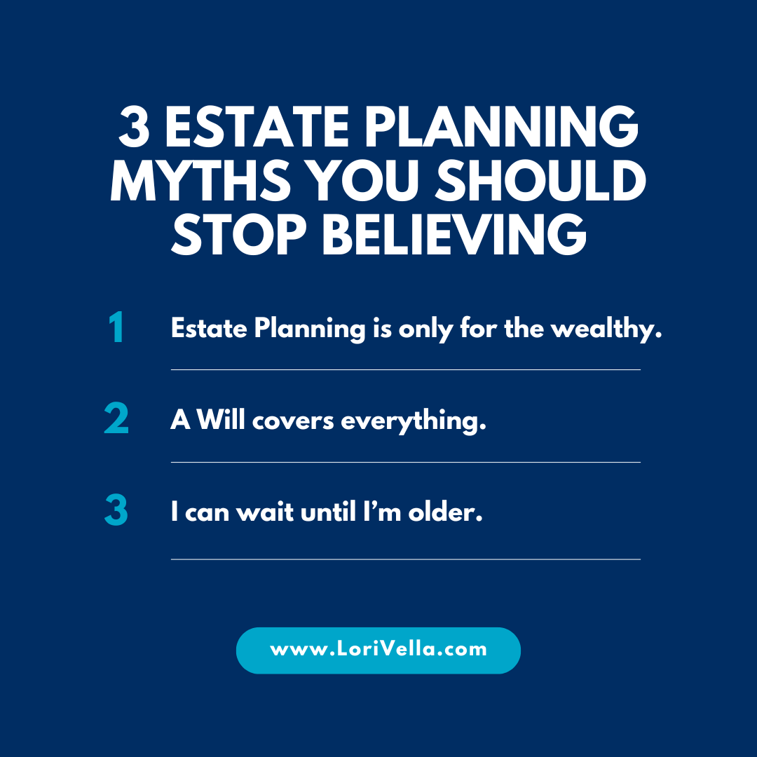 lori_vella's tweet photo. 🚫 Don’t fall for these myths! Estate planning is for everyone, and it’s never too early to start.

📍Main Office Tampa, Florida , serving all counties of Florida and New York.
#EstatePlanning #PeaceOfMind #WillsAndTrusts #FloridaLaw #LoriVellaLaw https://t.co/tnOfBEnFYF
