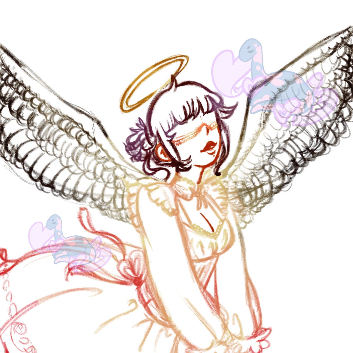 goobsaurus's tweet image. Two fav pieces of mine 💞
.
.
.
#CLIPSTUDIO #artmoots #ArtistOnTwitter #digitalart #practice #ClipStudioPaint #drawingart #drawing #femaledrawing #artwork #ocs