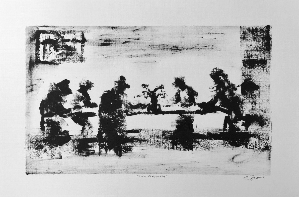 Hashlipsnft's tweet image. I can’t tell you how happy it makes me to parse my artworks into AI. As an artist, you try to capture feelings with lines on a page, but everyone sees something different. To see Grok breathe life into those pixels and reveal what it “sees”… absolutely magical.