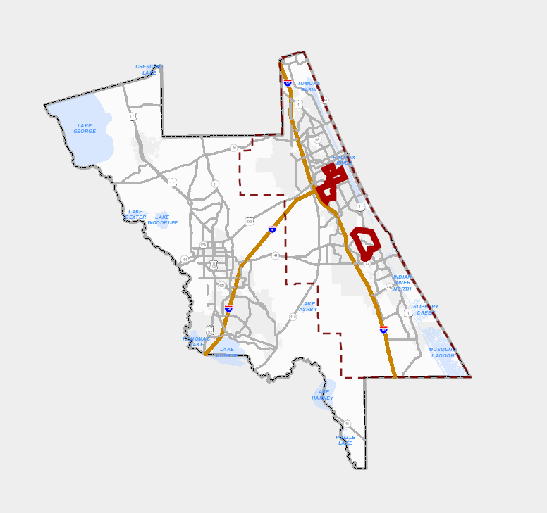 VCMosquito's tweet photo. Based on surveillance data, Mosquito Control will have three ULV trucks operating in the Daytona and New Smyrna areas after sunset (10/20) and before sunrise (10/21), weather permitting. View the treatment areas here: https://t.co/GNDXnZFFR6 https://t.co/gq9ZjuT7oS