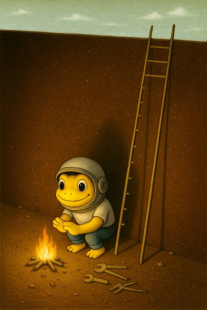 TurboToadToken's tweet image. Even in the deepest pit, $TURBO sparks the fire.