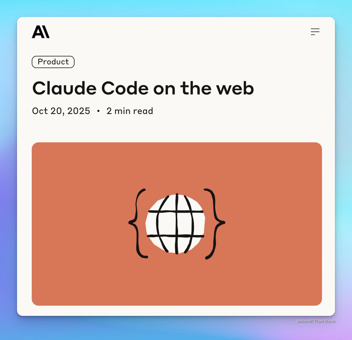 btibor91's tweet image. Claude Code on the web is now available in research preview for Pro and Max users, letting you delegate coding tasks by connecting GitHub repositories and running multiple tasks in parallel across different repositories from a single interface on Anthropic-managed cloud…