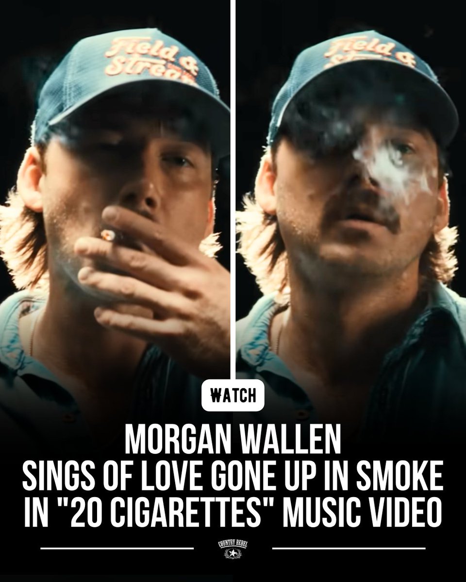 smoke and cigarettes song This afternoon, Morgan Wallen released the music video for his song 