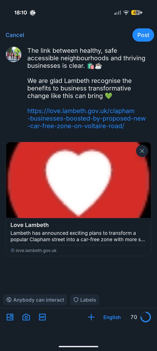 People like shopping in safe green areas 💚