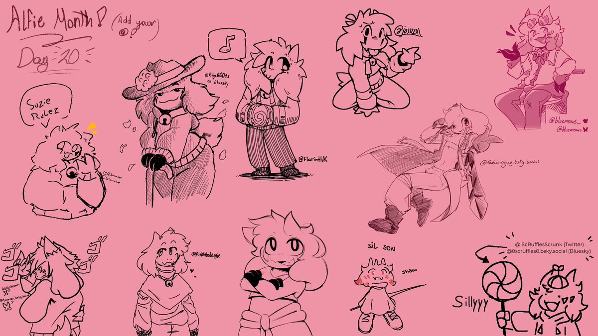 ALFIE MONTH - DAY 20!
#vsalfie #alfie
for todays I drew- wait a minute i didnt draw any of these!!!!!!!!!!
make sure u check everyone out !!  (in the thread!)