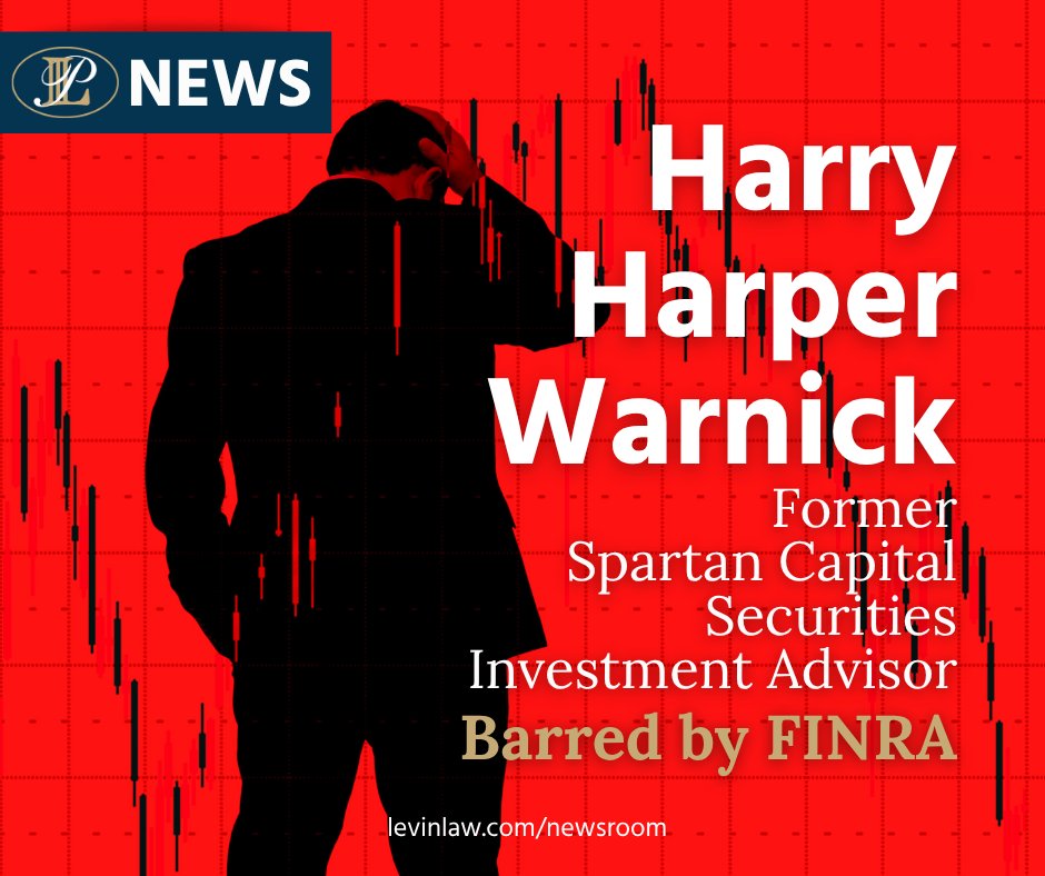 Harry Warnick, former Spartan Capital Securities investment advisor, has been permanently barred by FINRA after allegedly failing to cooperate in an investigation into undisclosed private securities transactions and outside business activity.
Investors who worked with Warnick may