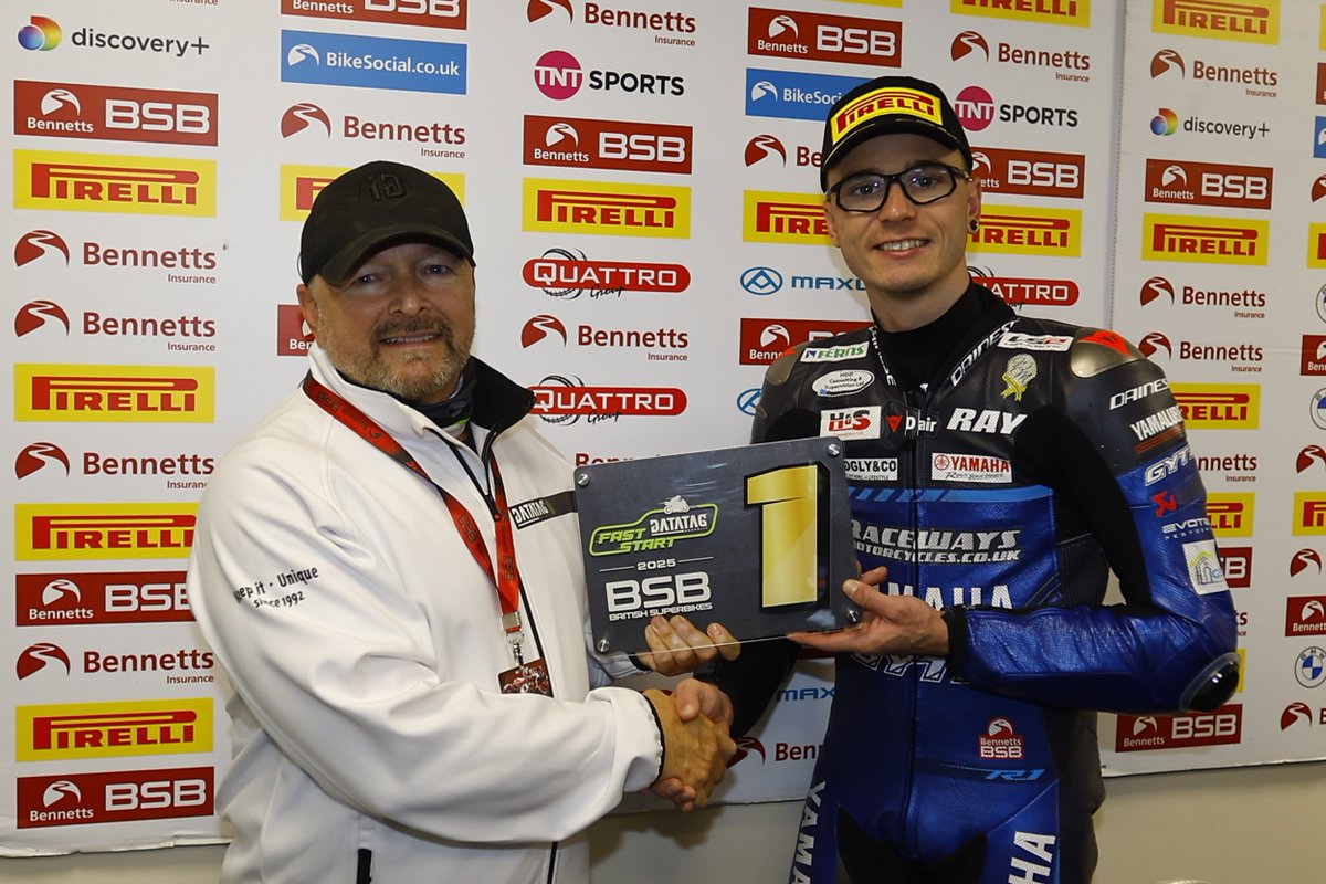 OfficialBSB's tweet image. ROUND RECAP: Nobody could beat @BradRayRacing in the @DatatagID Fast Start standings in 2025 @bennetts_bike BSB!
Ray was always rapid off the line at the race start to lead into the first sector on the opening lap of 20 races this season!
Remember to tune into @QuestTV tonight…