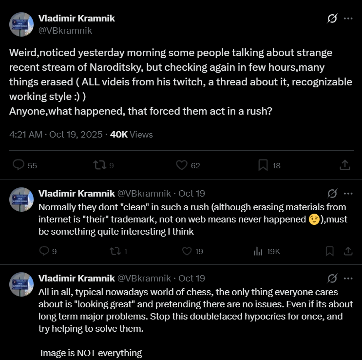 ausoa22's tweet image. Meanwhile, vladimir kramnik tweeted this just yesterday. the chess world hasnt witnessed worse than this immoral rotten piece of shit @VBkramnik