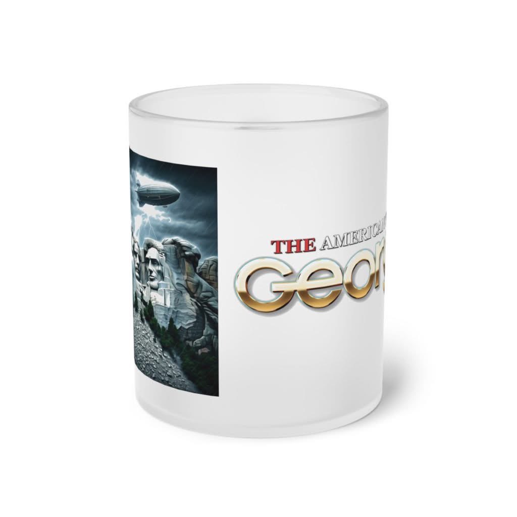 I absolutely love this coffee ☕️ cup a cup to remember 🥳frosted Legacy! 
From the one and only the fantabulous and the original George magazine 👇🏻👇🏻👇🏻

Sip history with the Frosted Legacy Mug ☕ - Mount Rushmore in every pour, George pride in every glance. A collector’s dream