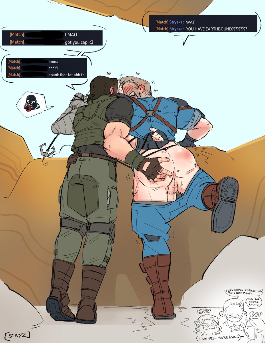 dastryz's tweet photo. ehehehe #stucky #MarvelRivalsfanart #nsfw https://t.co/4zyrg149Zn