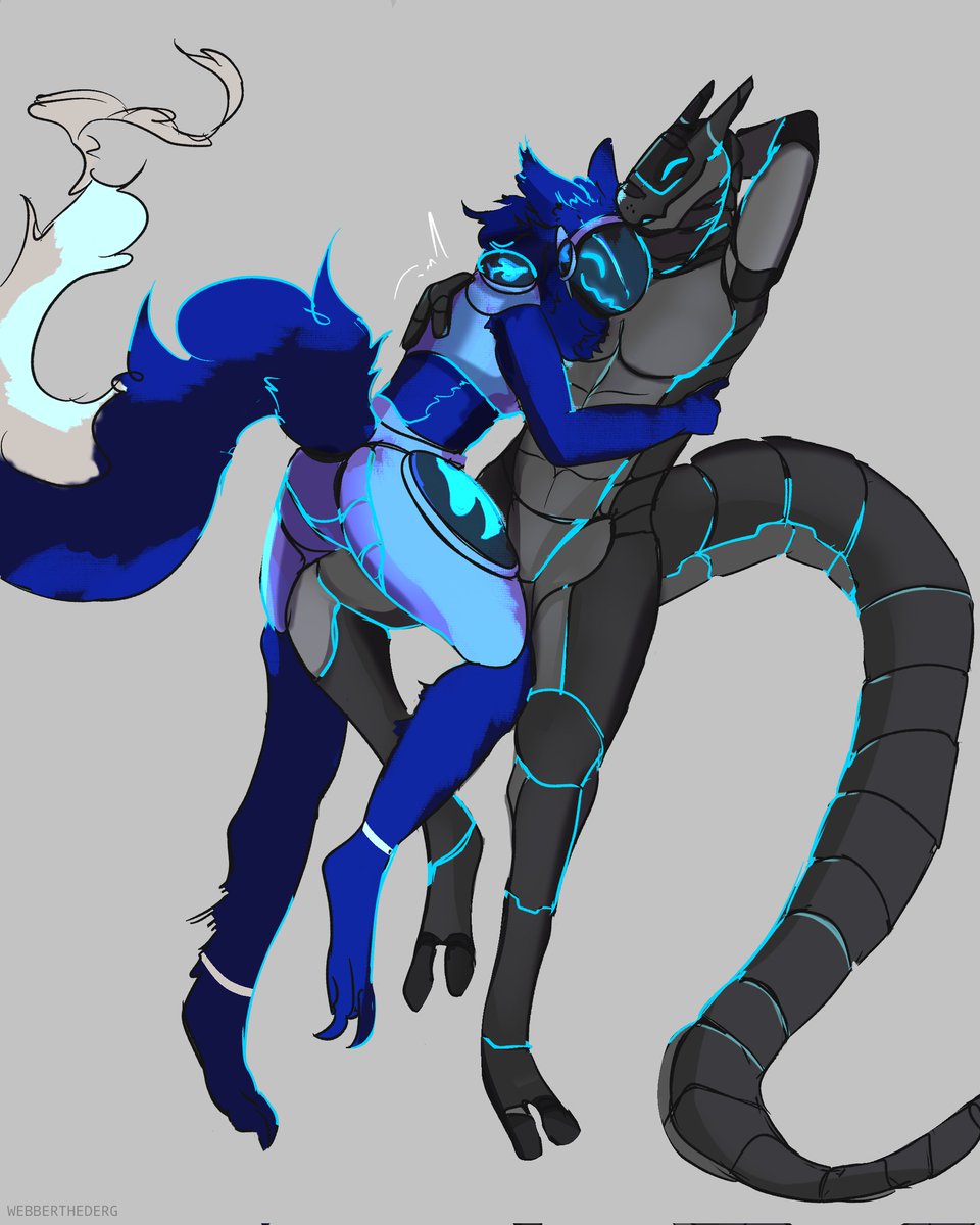 Webber (@webberthederg) on Twitter photo Protogen and Synth Protogen and Synth