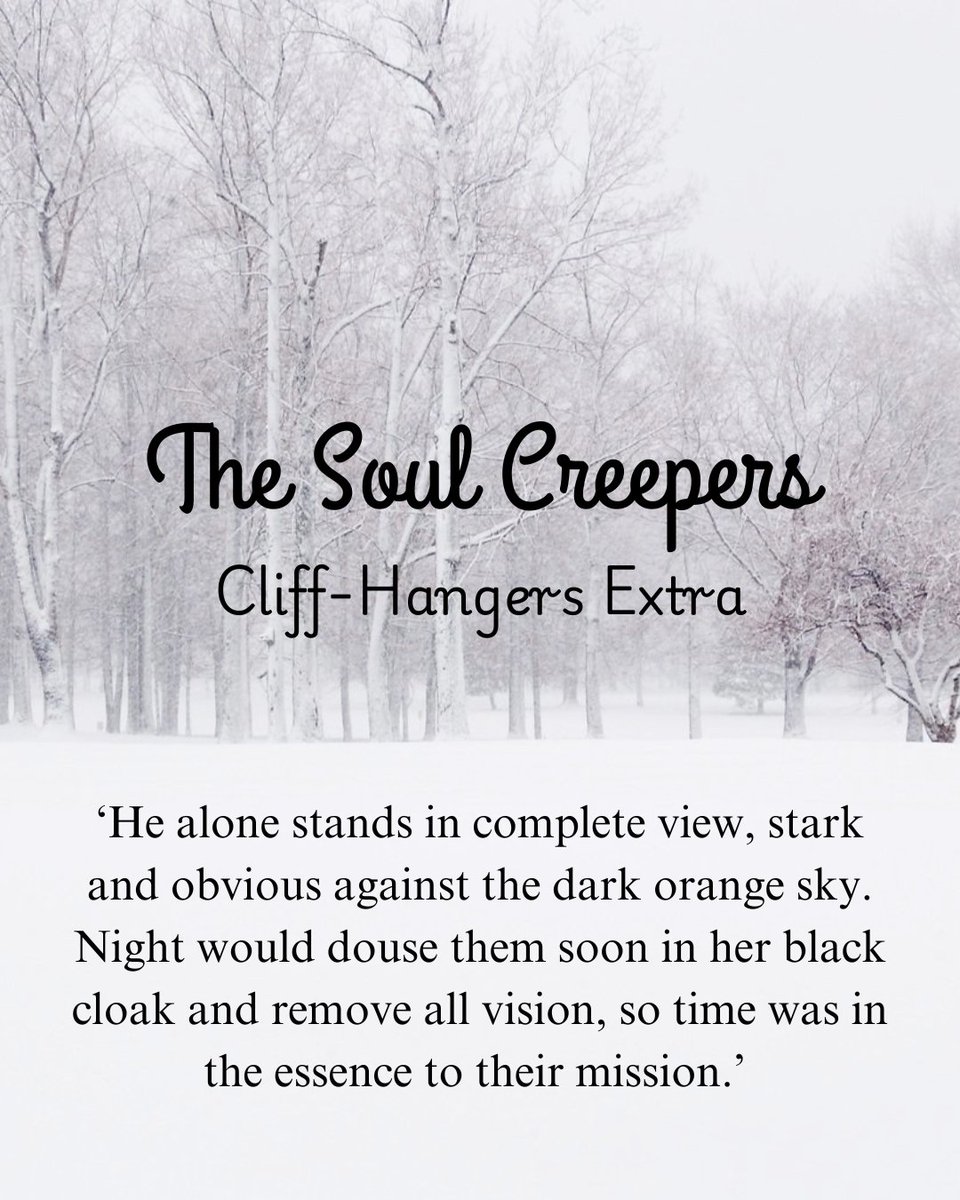 ullmansmith432's tweet photo. Read quotes from my short story The Soul Creepers. Cliff-Hangers, a short story collection, is avalivbale for free on Kindle till the 25th of October. Please check it out and drop a review. #books #freebook #lovereading #booktwitter https://t.co/K2OKMyY3EX https://t.co/ZMqRk9BAVR