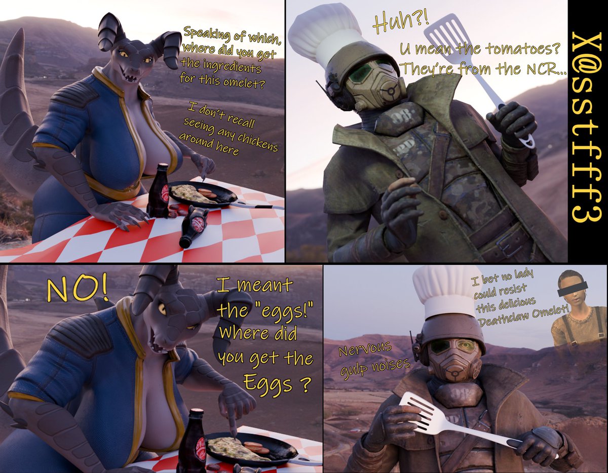sstfff3's tweet photo. It's an honor to prepare a candlelit dinner for a lady, but maybe you should consider the menu first🍷

Ranger model by: @Chunch7275 
Rig by: @EvacTouch 

Lizzy model by: @VulgarVictor583 https://t.co/Y3LKubKRAX