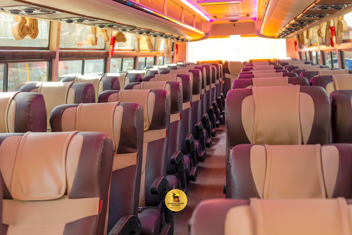Magical_Safaris's tweet photo. 53-PASSENGER BUS, AVAILABLE FOR HIRE
FEATURES
β
53 SEATS
β
SPACIOUS
INCLUDES
β
CHAUFFEURED (COMES WITH DRIVER)
β
FUEL
ππ’π’πππ‘π:
BOOKINGS & INQUIRIES: CALL | TEXT | WHATSAPP +254768982770
#bushire #53seaterbus #53seaterbusforhire #hire53seaterbus https://t.co/PBsanlQrkn