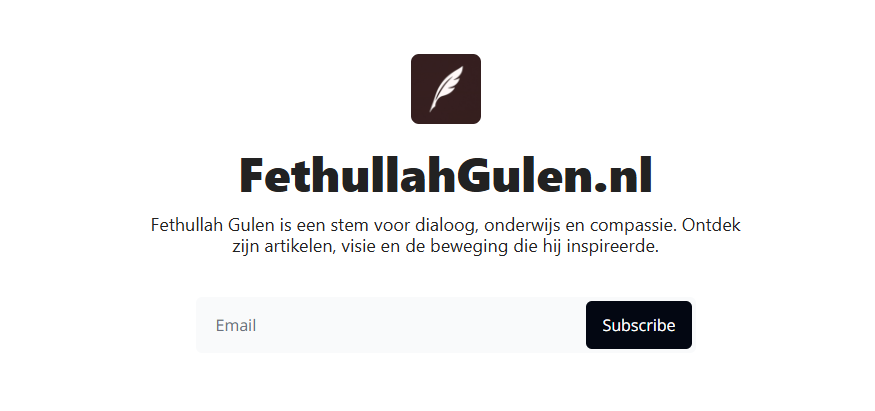 FGulenNL's tweet photo. MIS NIKS
En als je geen enkele nieuwe artikel wil missen, schrijf je dan in. Je ontvangt dan automatisch een mailtje:

https://t.co/27nWXyJBhp https://t.co/hEqwaJ9f6K