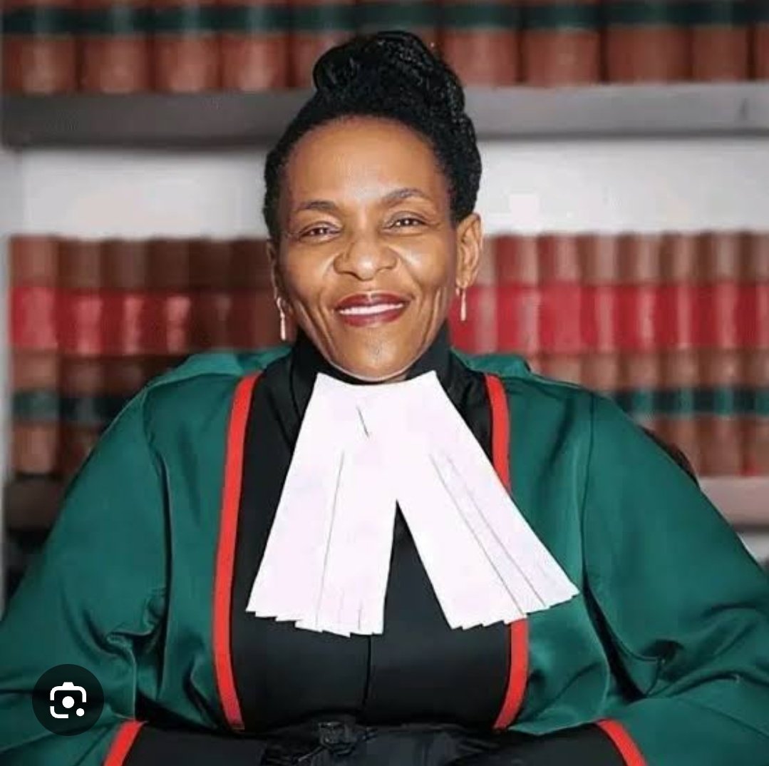 We demand that the Chiek Justice come out to thank General Mkhwanazi for the evidence she requested to be furnished with.