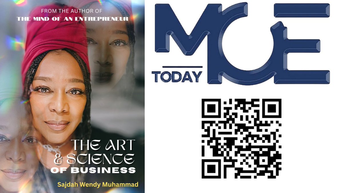 #MOEToday The Art and Science of Business artandscienceofbusiness.com dismantles old myths about entrepreneurship &amp; offers a new blueprint rooted in unity, cultural sovereignty, &amp; visionary leadership. <a href="/TheAuthenticYou/">Sajdah Wendy Muhammad</a> Sajdah Wendy Muhammad #TheArtandScienceofBusiness #ThePlugRoom