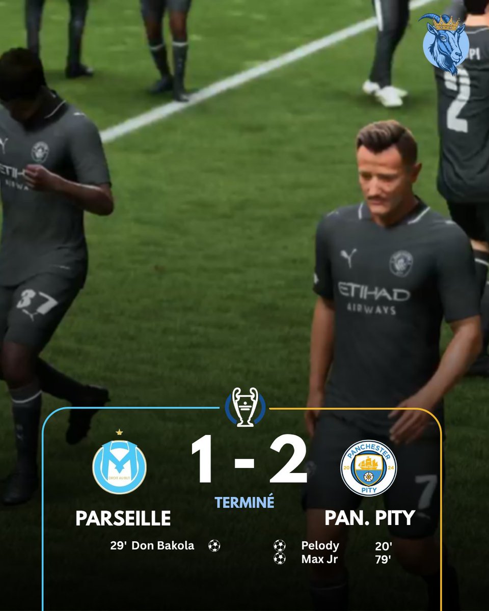 𝗣𝗜𝗧𝗬 𝗦'𝗜𝗠𝗣𝗢𝗦𝗘 𝗘𝗡 𝗙𝗜𝗡 𝗗𝗘 𝗠𝗔𝗧𝗖𝗛 𝗔𝗨 𝗣𝗘𝗟𝗢𝗗𝗥𝗢𝗠𝗘 𝗘𝗧 𝗣𝗥𝗘𝗡𝗗 𝟯 𝗣𝗢𝗜𝗡𝗧𝗦 𝗜𝗠𝗣𝗢𝗥𝗧𝗔𝗡𝗧𝗦 ! 🏴󠁧󠁢󠁥󠁮󠁧󠁿✅

Les Pityzens auront quand même mérité leur victoire, permise notamment par Baleba RP, auteur de 2 passes décisives et homme du match. 🏆👏

🇫🇷