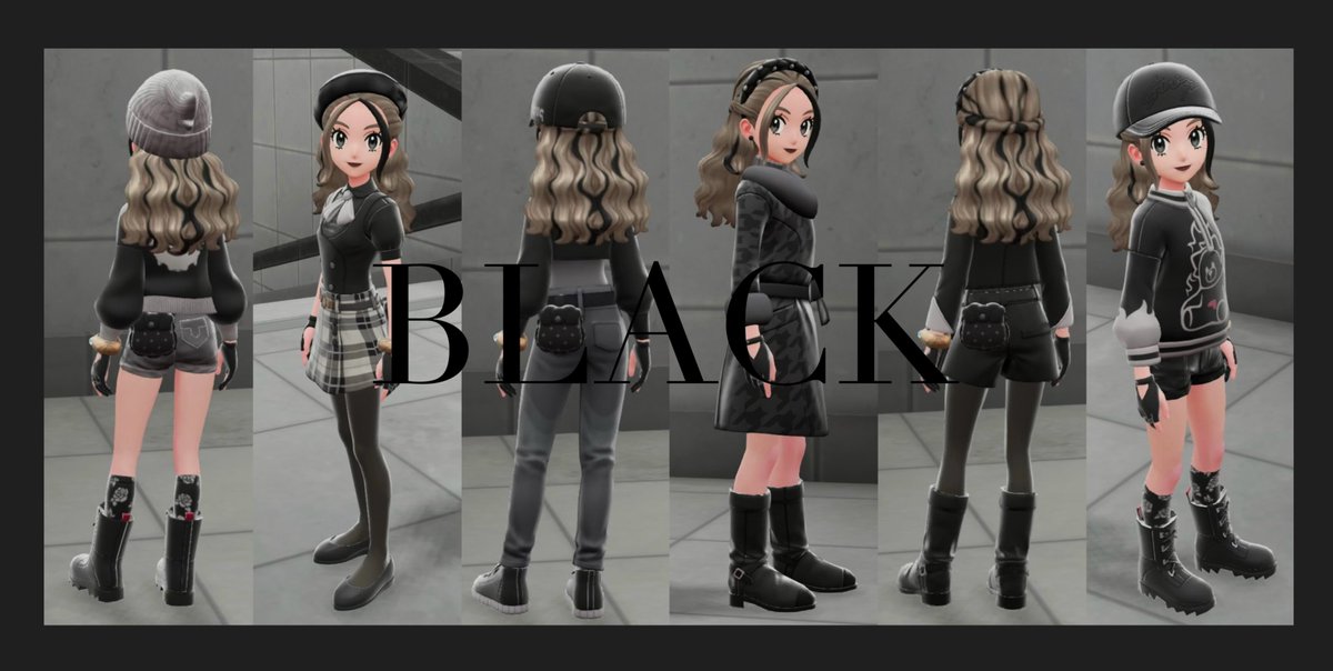 𝗕𝗟𝗔𝗖𝗞 or 𝗪𝗛𝗜𝗧𝗘 ？▪️▫️ #ポケモンレジェンズZA