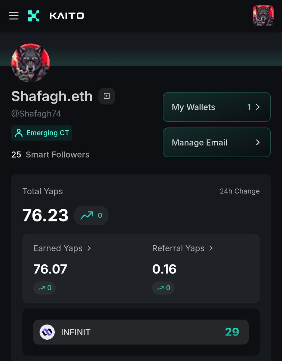 That scary chill feeling is exactly right. It's the moment you realize you've shifted from being a DeFi operator to a director.

You just provide the high level strategy, and <a href="/Infinit_Labs/">INFINIT</a> AI agent swarm handles all the complex, multi step execution. This is what true agentic