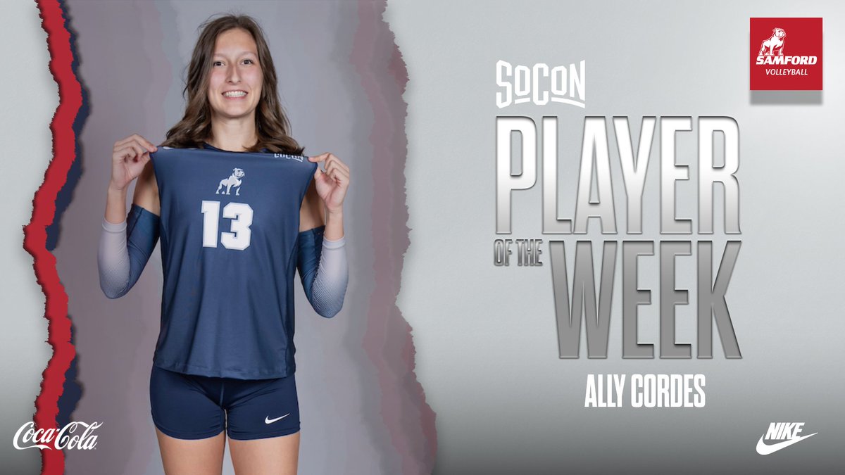 Samford Volleyball (@samfordvb) on Twitter photo ๐ฆ๐ผ๐๐ผ๐ป ๐ข๐ณ๐ณ๐ฒ๐ป๐๐ถ๐๐ฒ ๐ฃ๐น๐ฎ๐๐ฒ๐ฟ ๐ผ๐ณ ๐ง๐ต๐ฒ ๐ช๐ฒ๐ฒ๐ธ โผ๏ธ
<a href="/allyc_4/">Ally Cordes</a> ๐ฃ๏ธ
#BeABetterBulldog | #AllForSAMford ๐ฆ๐ผ๐๐ผ๐ป ๐ข๐ณ๐ณ๐ฒ๐ป๐๐ถ๐๐ฒ ๐ฃ๐น๐ฎ๐๐ฒ๐ฟ ๐ผ๐ณ ๐ง๐ต๐ฒ ๐ช๐ฒ๐ฒ๐ธ โผ๏ธ
<a href="/allyc_4/">Ally Cordes</a> ๐ฃ๏ธ
#BeABetterBulldog | #AllForSAMford