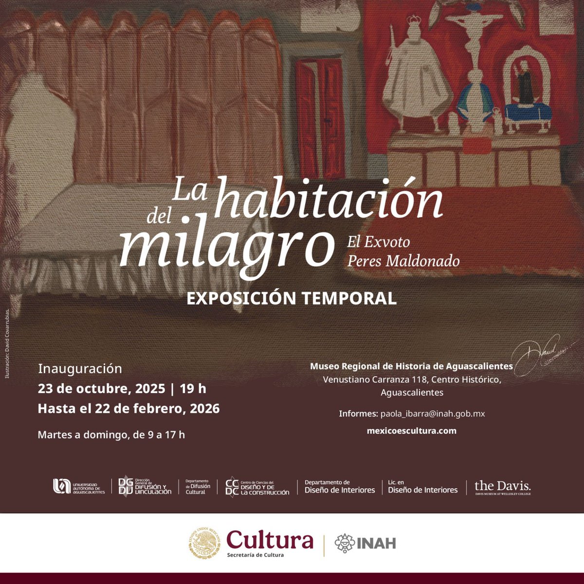 Próxima inaguración en el Museo Regional de Historia de Aguascalientes.