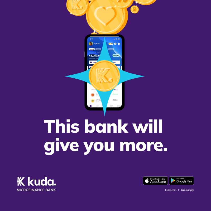 joinkuda's tweet photo. Kuda gives you rewards like cashback, discounts, and access to features like spending reports and budgeting to help you plan your finances.