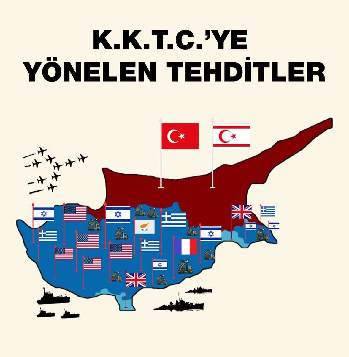 Güney Kıbrıs'a yapılan yığınların farkındamısınız ?

Bu neyin yığınları ve kime karşı ??