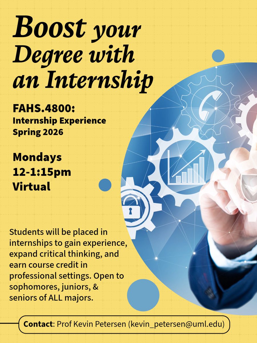 UMass Lowell FAHSS tweet media