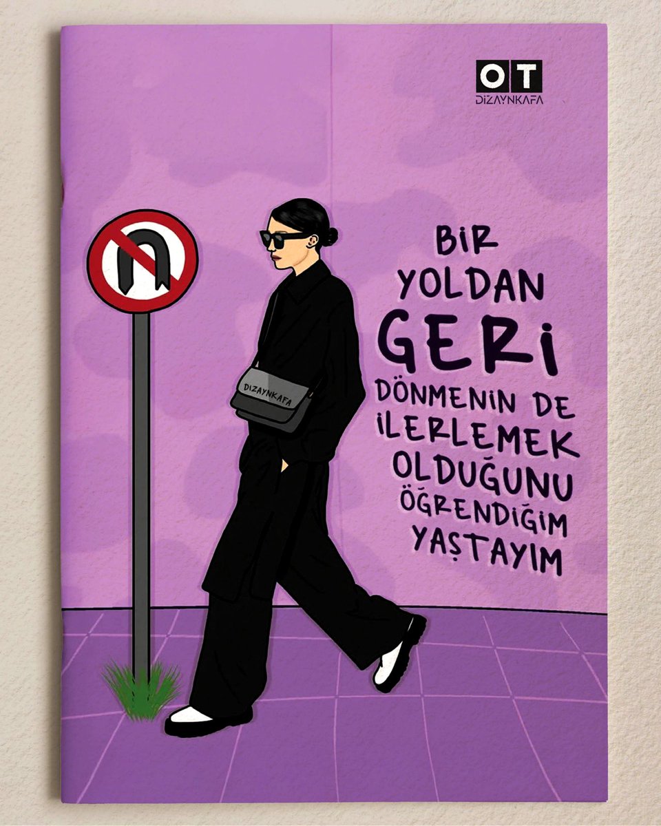Bir yoldan geri dönmenin de ilerlemek olduğunu öğrendiğim yaştayım. ✍️ <a href="/DizaynKafa/">dizaynkafa</a>

Birbirinden güzel 3 farklı tasarımlı defterimizden biri yeni sayımızla birlikte hediye! 📚 #OTdergi