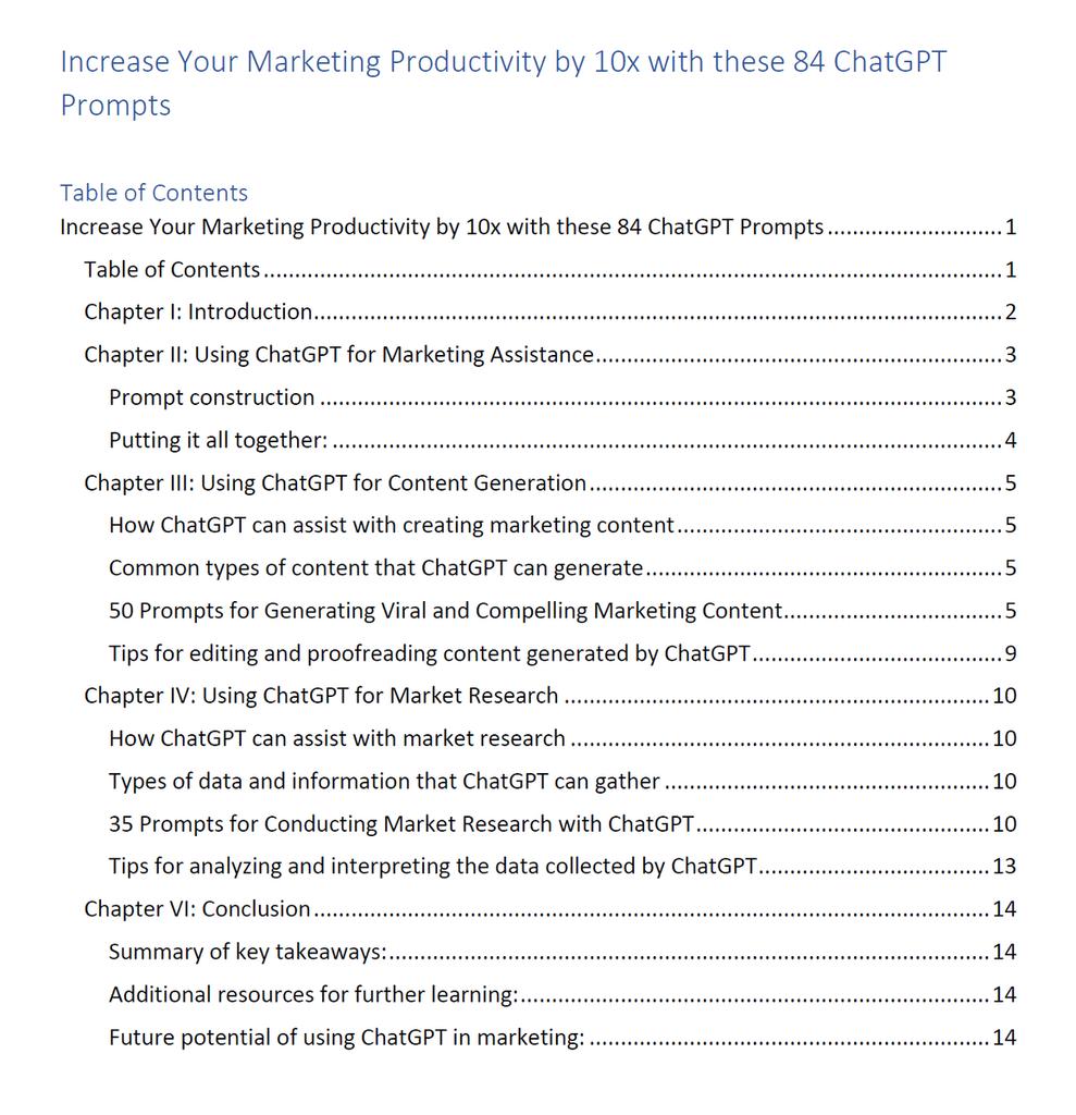 Tech_DarkAI's tweet image. ChatGPT can replace a $5,000/month marketing team…
If you know how to prompt it right.
I built an 84+ prompt ChatGPT Marketing Bible that actually gets results.
Free for 24 hours only!
Just:
• Follow me
• Like,+ Repost
• Comment “Prompts”