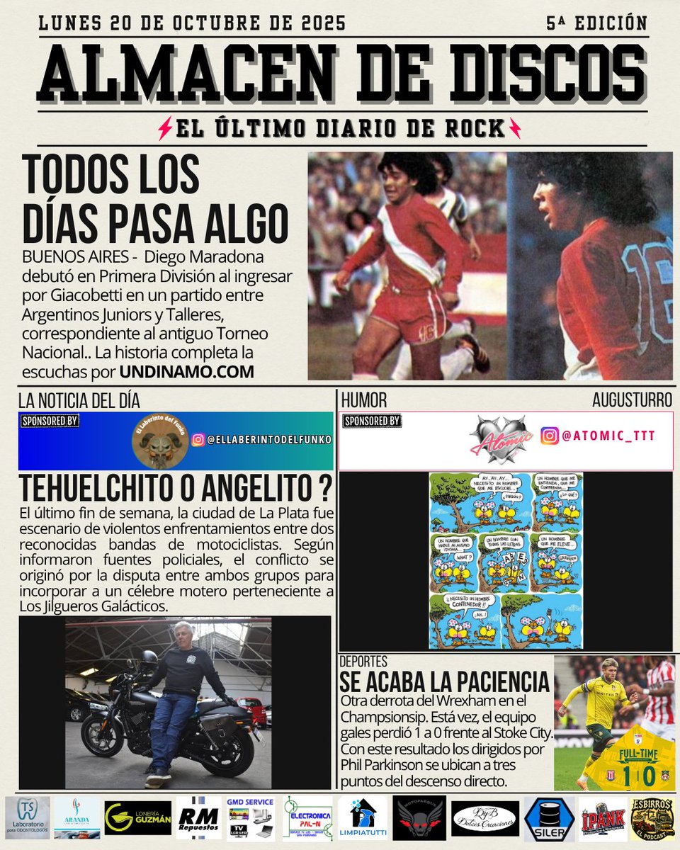 Out Of Context UnDinamo.com (@dinamoout) on Twitter photo ATENTOS, hay nuevo logo.
#TodosLosDíasPasaAlgo
<a href="/bbsanzo/">bbsanzo</a> <a href="/Cirujanoderadio/">Agustín ''Chicharras'' Leira</a> <a href="/maurodiaz73/">Mauro Díaz</a> ATENTOS, hay nuevo logo.
#TodosLosDíasPasaAlgo
<a href="/bbsanzo/">bbsanzo</a> <a href="/Cirujanoderadio/">Agustín ''Chicharras'' Leira</a> <a href="/maurodiaz73/">Mauro Díaz</a>