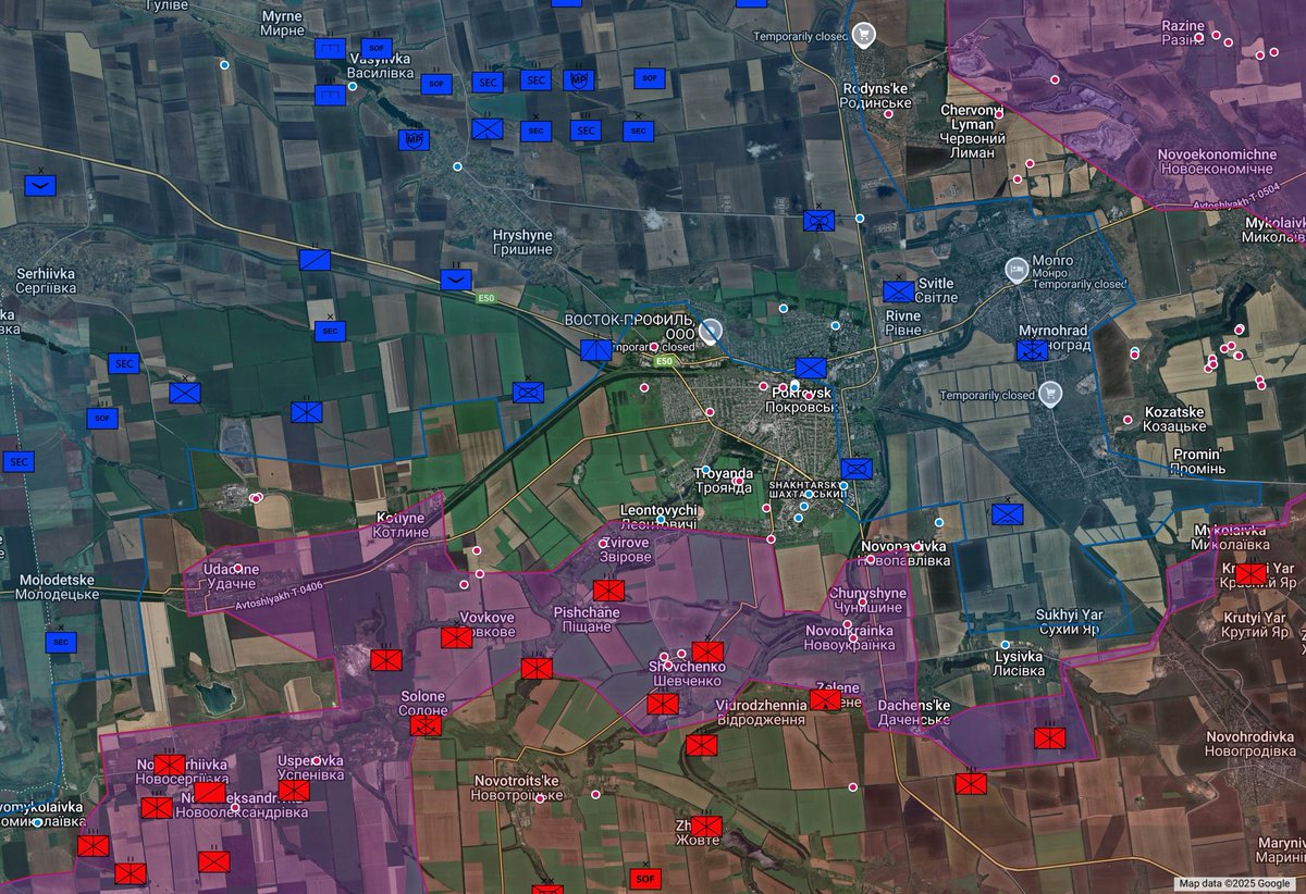 Daily Ukraine Map Thread Monday, 20 October 2025

Highlights:
Units from the 7th Air Assault Corps (including the 25th Airborne &amp; 79th Air Assault Brigades) report eliminating Russian troops deep inside central Pokrovsk. Disturbingly, Russian forces also massacred Ukrainian
