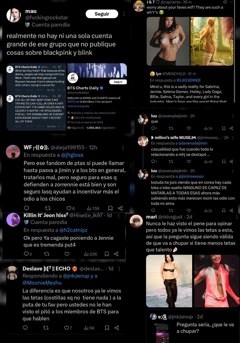 mylycore's tweet photo. A quien no le daría vergüenza pertenecer a el fandom más misógino, asqueroso y ridículo del todo el kpop? 💜 https://t.co/jMuxIeO6pa