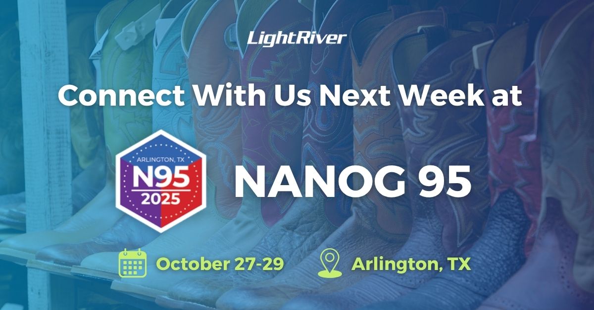 Next week, our team is headed to Texas for #NANOG95! 

🔥 Join us there for a fireside chat with Gigabit Fiber and Nokia on Oct. 28 at 3 PM CDT, as we dive into how innovation and collaboration are shaping the future of network services.

Register here: pages.nokia.com/t0215g-nanog-9…