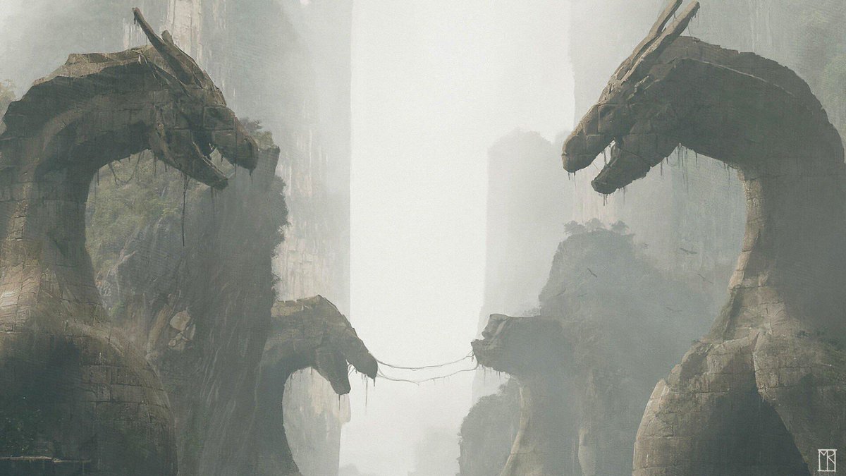 Thrones_Facts's tweet photo. Ruins of Valyria 🐉 

🎨 Unseen Westeros | Max Riess https://t.co/hi2kAUc1VA