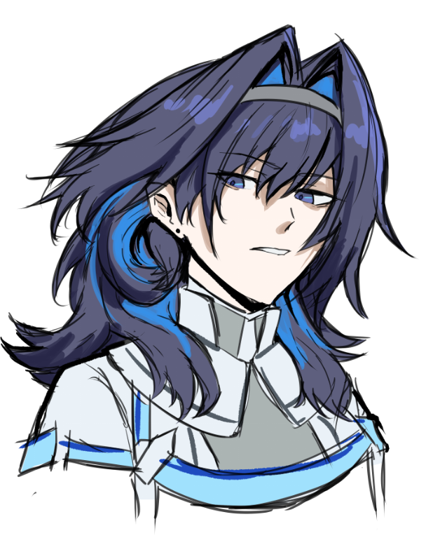 graysintr's tweet photo. i was enamored by the coldness in kronii's expression in the #WHIMGI stream...but beneath that cold exterior is someone who would love you if you were a worm...... #kronillust https://t.co/wyxfIJ04Ku