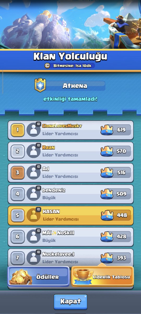 Uzun bir süre cr yok aq