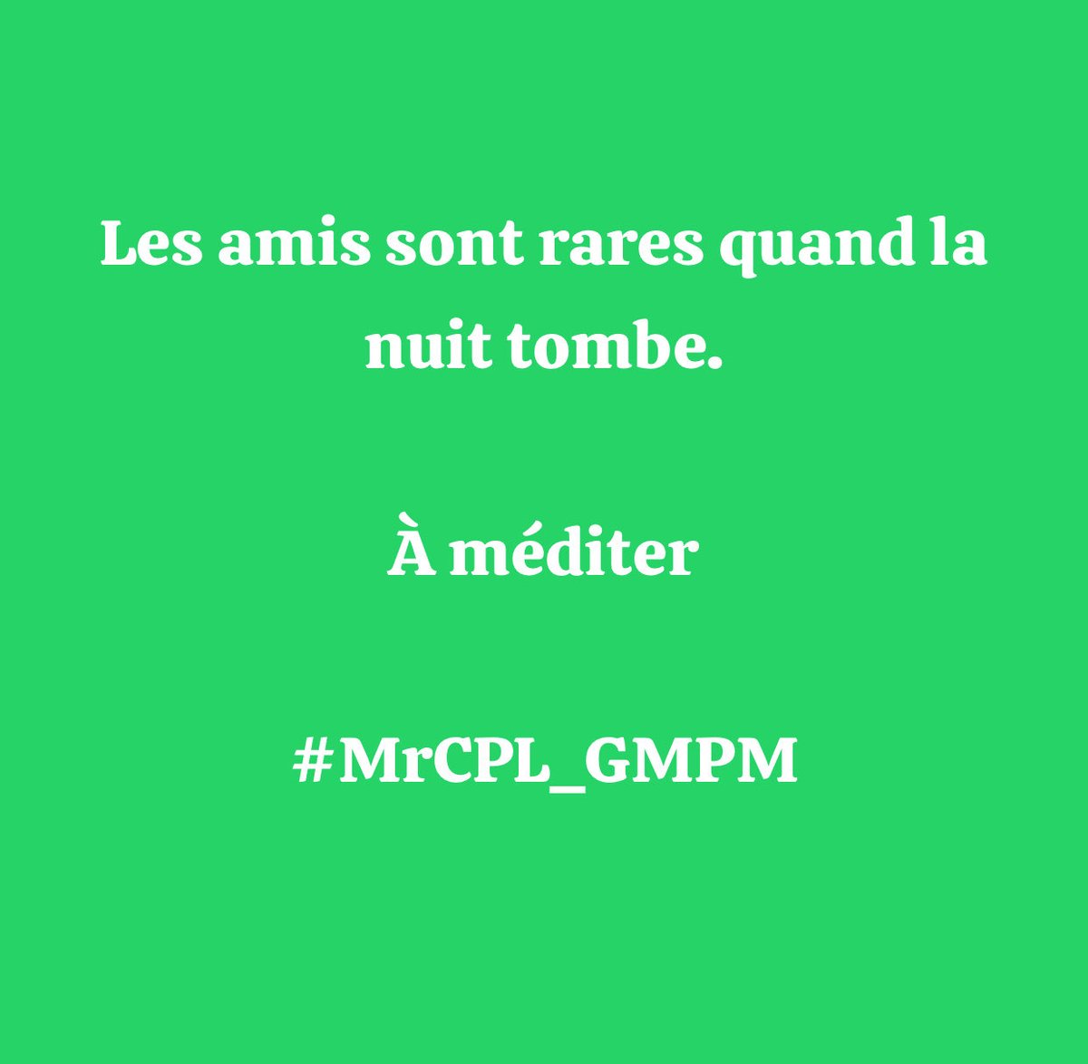 proverbesdamour's tweet photo. L es amis sont rares quand la nuit tombe. À méditer.

#MrCPL_GMPM https://t.co/IhvgbBMpzP