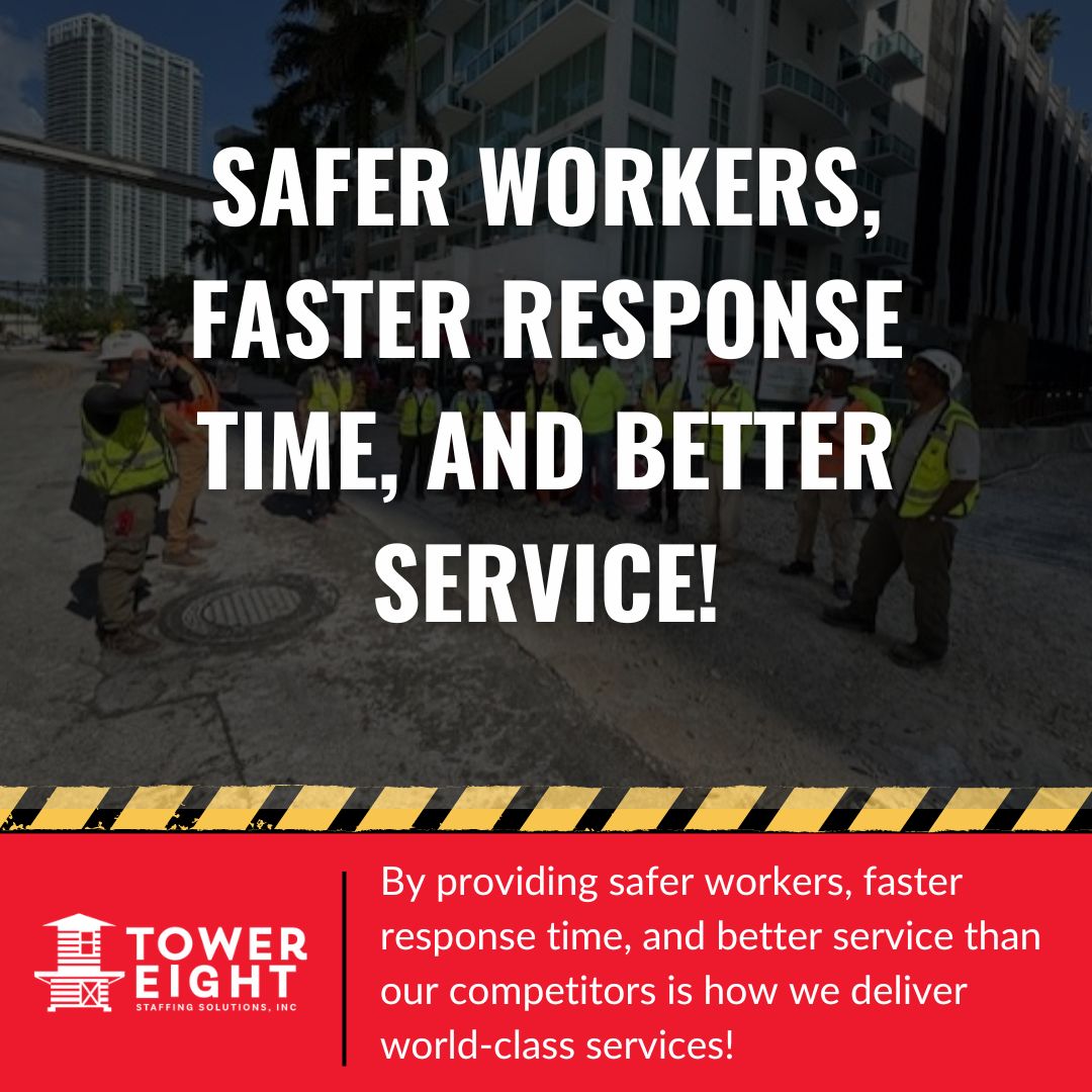 We go beyond placement; we prioritize protection for both workers and job sites:

- Rigorous OSHA compliance across all placements
-Safety training and certification verification for every worker
-Collaboration with contractors to uphold site-specific safety protocols