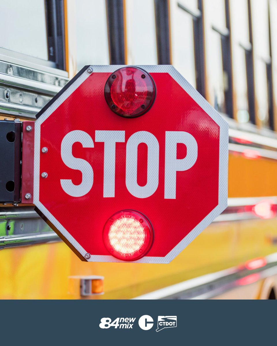 It’s National School Bus Safety Week! Remember: when a bus’s red lights are flashing, you must stop from either direction. Never pass a stopped school bus and always give children space to cross safely. Let’s keep our students safe! 🚌 #SchoolBusSafety #CTDOT