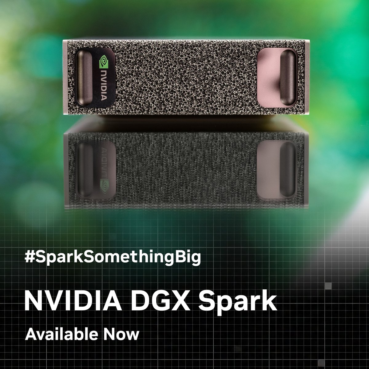 ✨ From prototype to production, the new NVIDIA DGX Spark puts GB10 Superchip performance in your hands.

Compact. 4 TB ready. Game-changing speed to run your LLMs locally.

Available here ➡️ marketplace.nvidia.com/en-us/develope…

 #SparkSomethingBig ✨