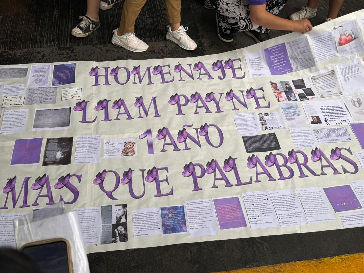 TranquiloPapiL's tweet image. Un poquito del Homenaje a Liam en Buenos Aires Argentina el pasado 16 de octubre, pronto estará listo el Cortometraje que la comunidad Forever LP Latam subirá a su canal de YouTube 
#LiamPayne #Homenaje #1Año
