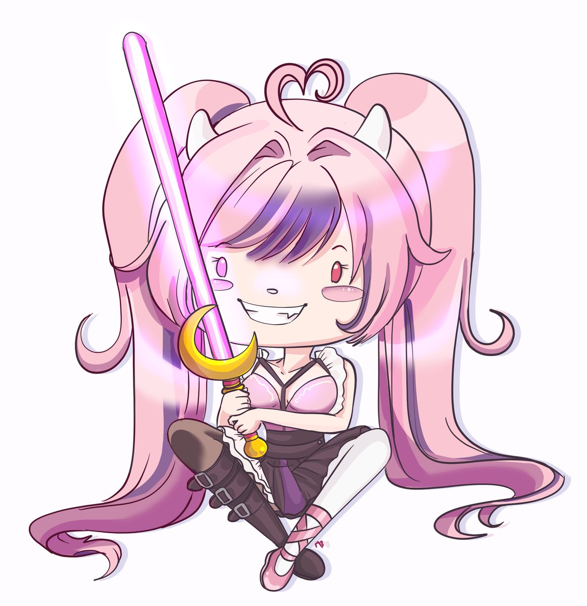 Darthmermer's tweet photo. Head cannon for when Mouse gets her Moon-Saber from TwitchCon… https://t.co/6tKLcnxQX5