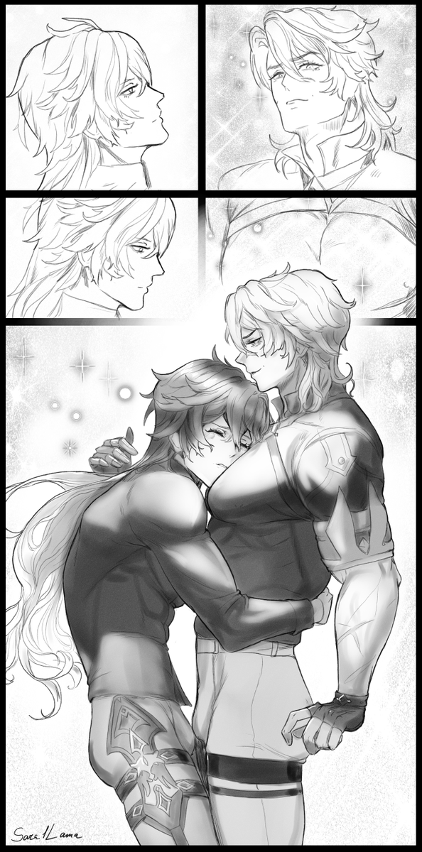 I was convinced once again - they have an ideal height difference. #Varflins #varkaflins #knightlight